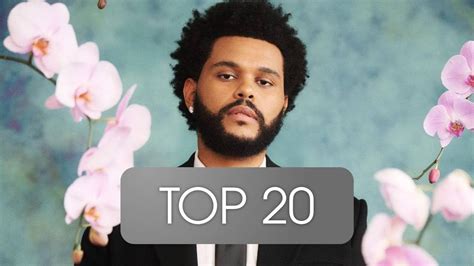 Top 20 Most Streamed The Weeknd Songs Spotify 29 May 2021 Youtube