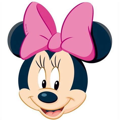 Silueta Minnie Mouse En Papel De Arroz