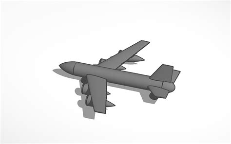 3d Design Airplane Tinkercad