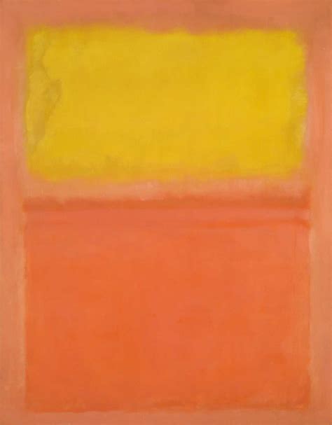 Mark Rothko Orange And Yellow High Resolution Wallpaper