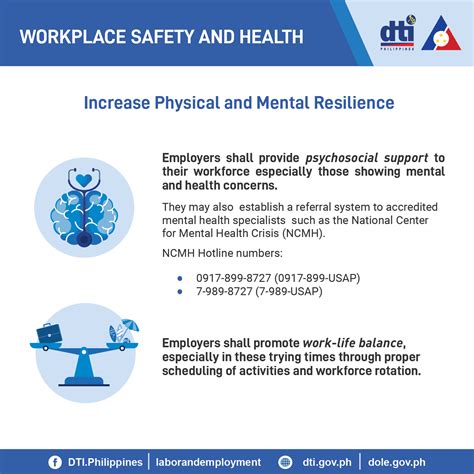 Dti Dole Supplemental Guidelines On Workplace Prevention And Control Of