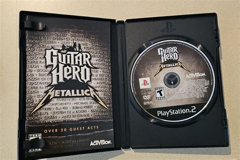 Guitar Hero Metallica Ps2 Playstation 2 Complete Cib 47875957077 Ebay