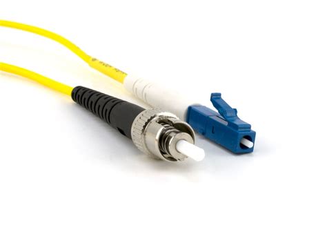 5m Singlemode Simplex Fiber Optic Patch Cable 9125 Lc To St