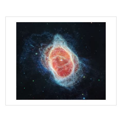 Southern Ring Nebula Dying Star Via Miri James Webb Space