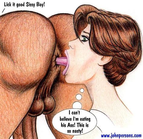 Slutty She Male Sissy Cant Resist Licking And Sucking Black Cock And