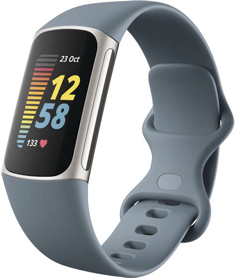 Fitbit Charge 5 Advanced Fitness And Health Tracker Platinum Fb421srbu
