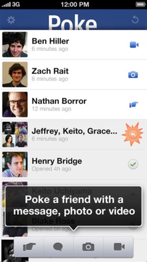 Facebook Poke Para Iphone Descargar