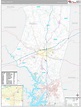 Iredell County, NC Wall Map Premium Style by MarketMAPS