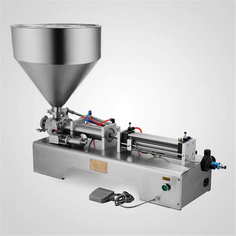 Paste Liquid Filling Machine With Hopper 5 100ml 10 300ml 50 500ml 100