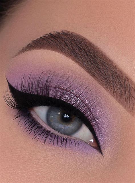 gorgeous eyeshadow looks the best eye makeup trends lilac vibes