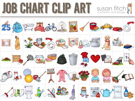 Chore Chart Clip Art Clip Art Library