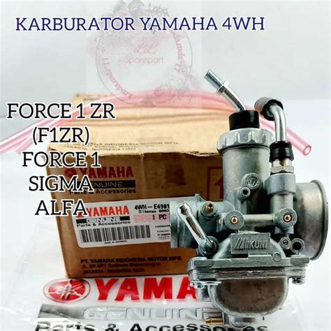 KARBURATOR CARBURATOR YAMAHA MIKUNI 4WH KUALITAS ASLI ORIGINAL YAMAHA