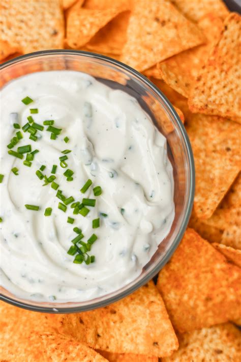 Sour Cream And Chive Dip Simplymeal