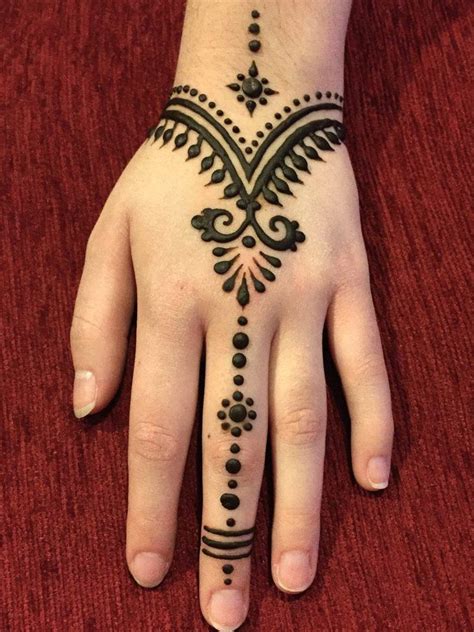 Hand Easy Henna Tattoo Mehndi Designs Viraltattoo