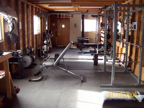 My gym is in my garage. Photos of Your Home Gym