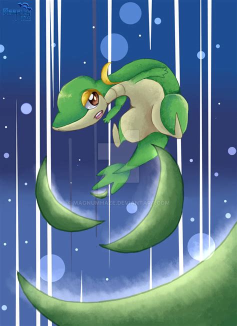 Snivy By Magnumhaze On Deviantart