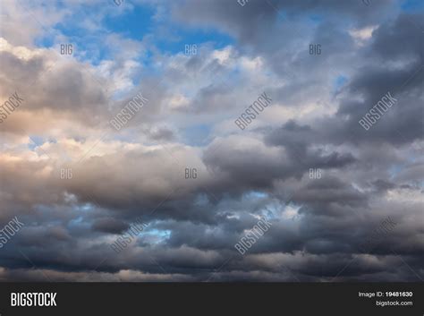 Cloudy Sky Sunset Image And Photo Free Trial Bigstock