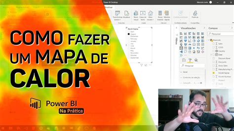 Como Fazer Um Mapa De Calor No Power Bi Marcelo Leite Youtube