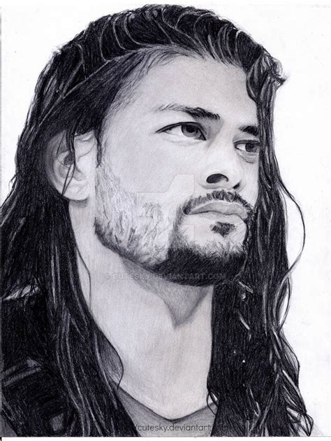 Roman Reigns By Cutesky On Deviantart