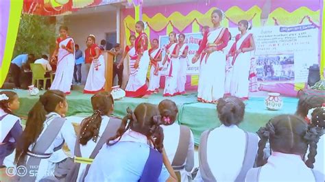 jhal jhum pale chhota nagpur nagpuri school dance video 2023 youtube
