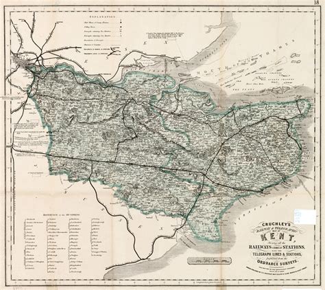 Railway Map Of Kent Flickr Photo Sharing