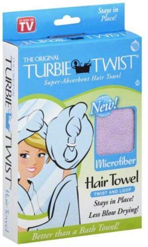 Turbie Twist Microfiber Hair Towel 1 Ct Kroger