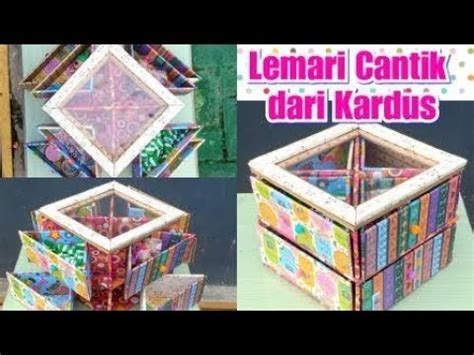 Cara membuat rak sepatu dari barang bekas (kardus & plastik).outdoor lemari pakaian minimalis model terbaru 15 contoh model meja rias minimalis modern terbaru cara membuat rak sepatu sendiri dari kardus kardus merupakan bahan mudah dan murah untuk membuat rak. Cara Membuat Lemari Penyimpanan dari Kardus - Kerajinan ...