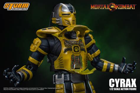 Preview Of The Mortal Kombat Cyrax Figure By Storm Collectibles The