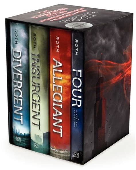 Divergent Series Four Book Hardcover T Set Divergent Insurgent
