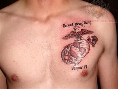 Us flag torn through skin tattoo. Earned Never Given Semper Fi | Tattoos | Pinterest ...