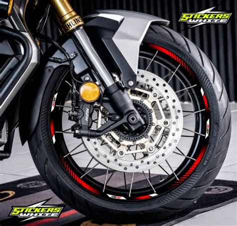 ADESIVI CERCHI MOTO Honda X ADV X Adv Sticker Strisce Per Ruota XADV