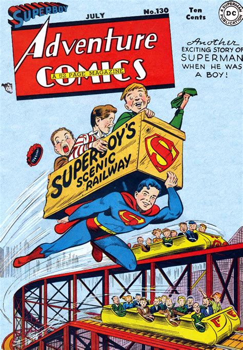 Days Of Adventure Adventure Comics 130 July 1948