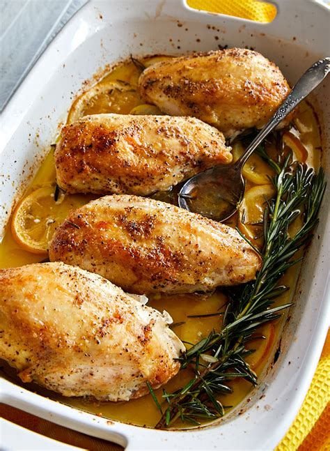 Maybe you would like to learn more about one of these? Baked Chicken Breast with Lemon and Rosemary - i FOOD Blogger