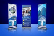 Corporate Roll Up Banner Design 3 Concepts 2021 Free Download | Banner ...