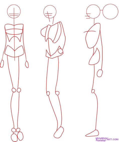 Https://tommynaija.com/draw/how To Draw A Anime Girl Body Poses