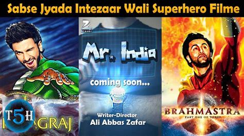 Top 5 Much Awaited Bollywood Superhero Movies Hindi Review Youtube