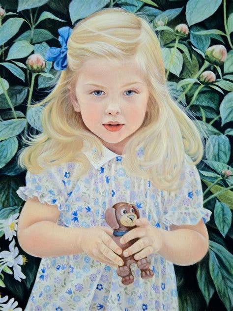 Annabelle Painting By Kay Moss Heavener