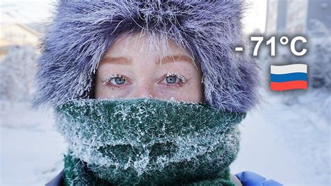 Coldest Place On Earth 71°c 96°f Why People Live Here Oymyakon