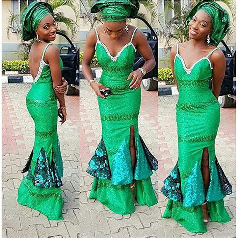 Creative Green Gown Design Dezango Fashion Zone African Fashion African Design Dresses Fashion