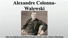 Alexandre Colonna-Walewski - YouTube