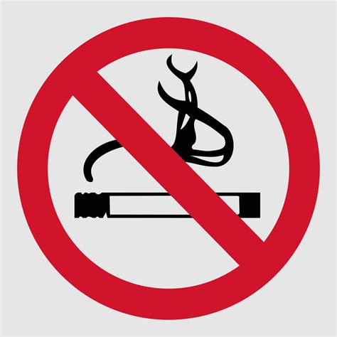 No Smoking Reflective Safety Sign Pv01ref Safety Sign Online