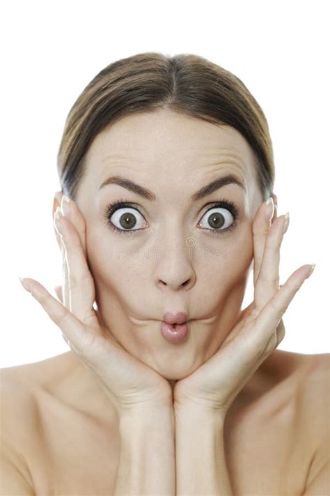 1501 Woman Pulling Funny Face Stock Photos Free And Royalty Free Stock