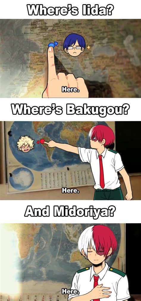 Wheres Midoriya My Hero Academia Know Your Meme