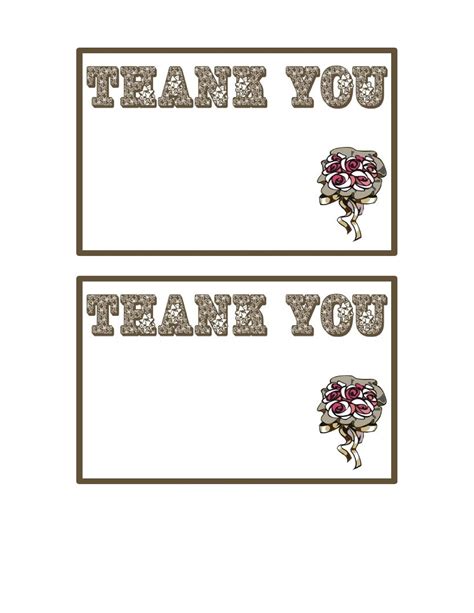 Printable Thank You Cards Free Printable Greeting Cards 13 Free