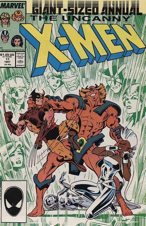 Uncanny X Men The Annual 11 Fn Marvel Chris Claremont Comic