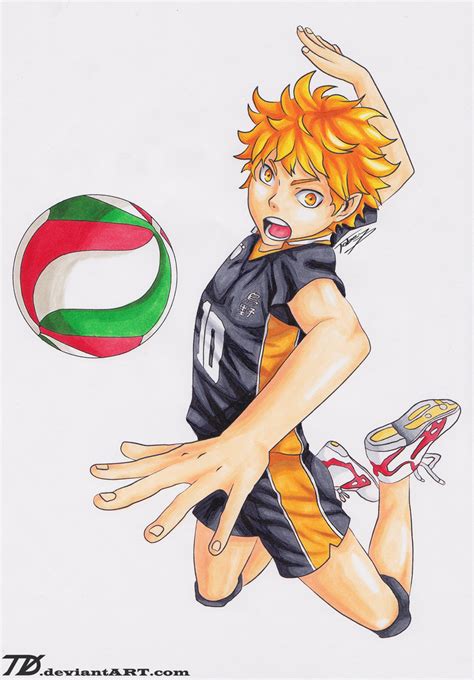 Hinata Shouyou Haikyuu By Tobeyd On Deviantart