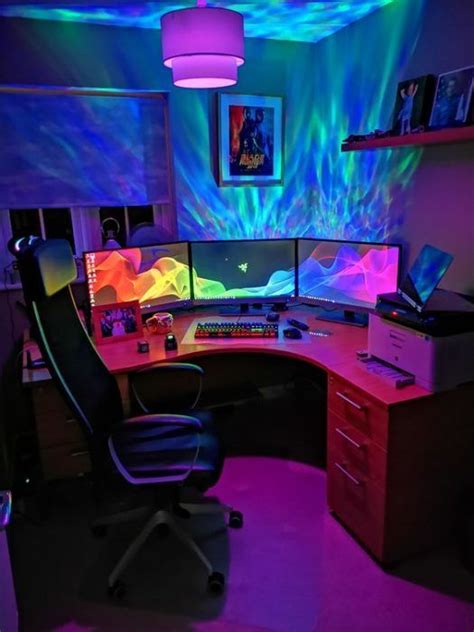 50 Awesome Gaming Room Setups 2020 Gamers Guide Gaming Desk Setup