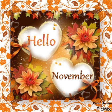 Heart Hello November  Pictures Photos And Images For Facebook