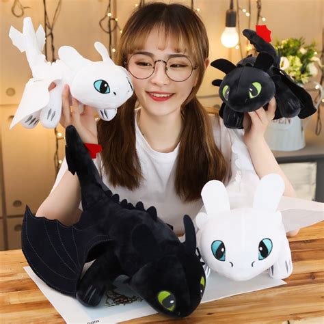 35cm 45cm 60cm How To Train Your Dragon 3 Toothless Anime Figure Night