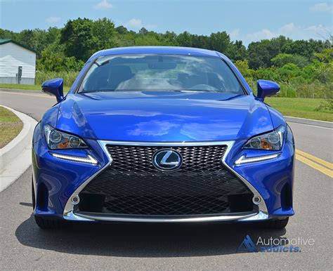 F sport design enhancements, blind spot monitor with rear cross traffic alert, power slide / tilt moonroof, driver seat memory system, premium rc 350 awd. 2015 Lexus RC 350 F Sport Review & Test Drive